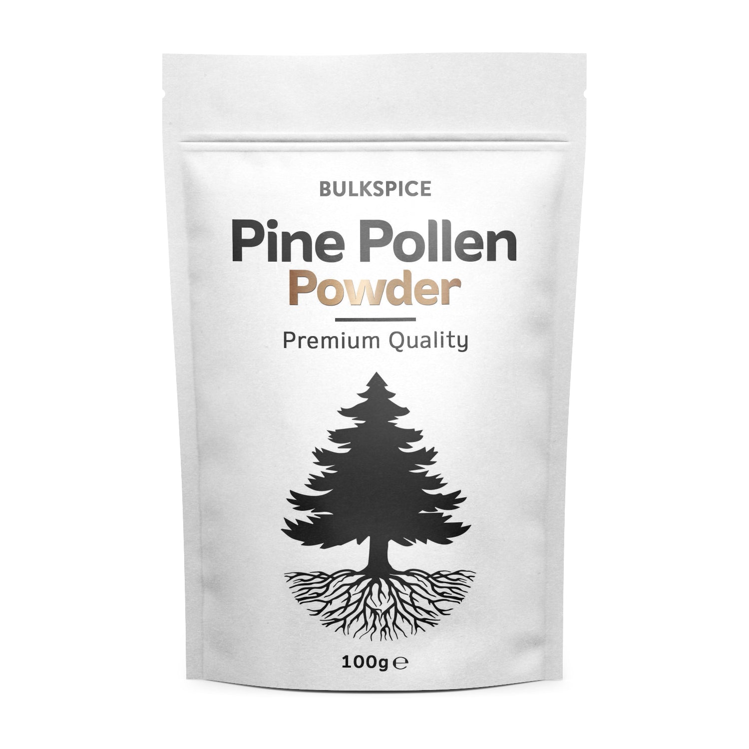 Voorkant verpakking Bulkspice Pine Pollen