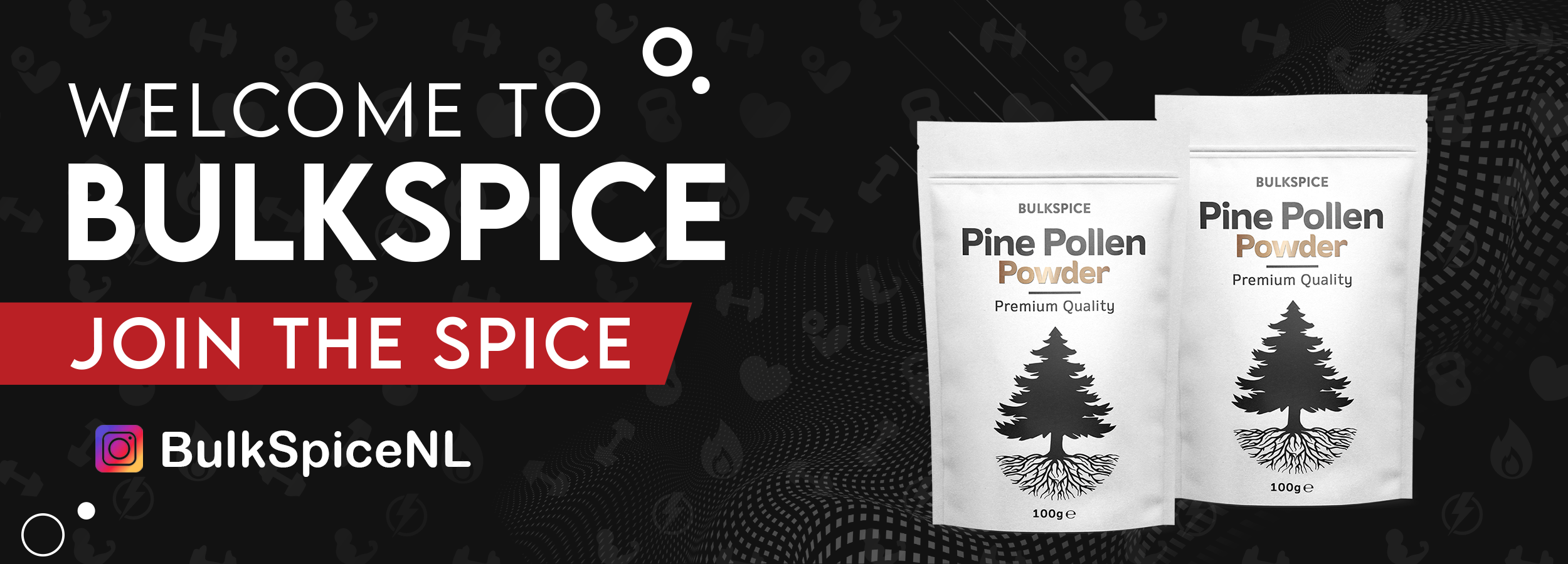 bulkspice premium pine pollen poeder